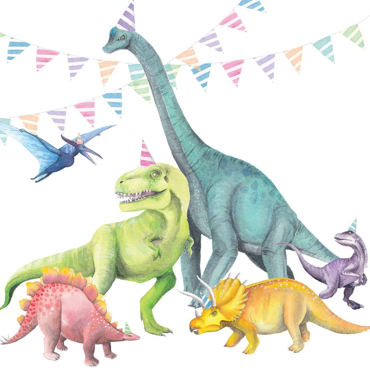 Greeting Card - Dinosaur Party