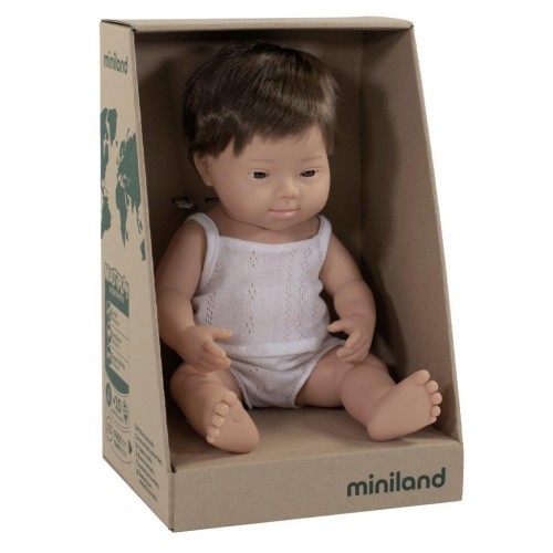 Miniland Caucasian Boy with Down Syndrome Doll