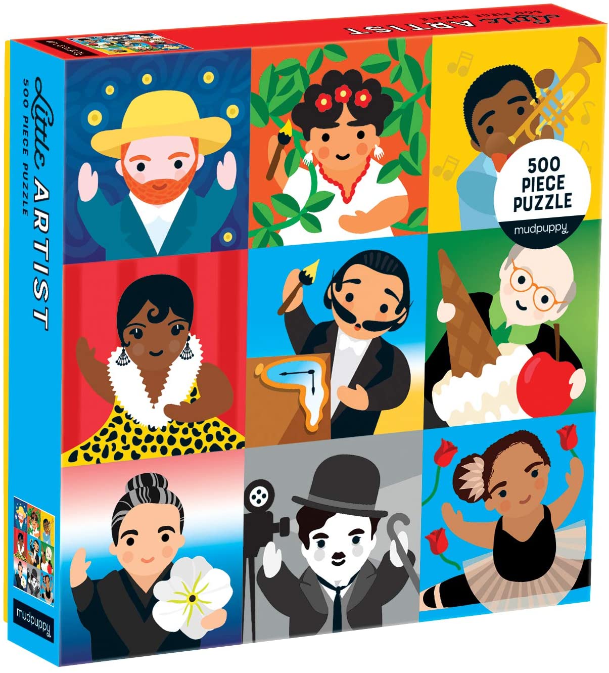 Mudpuppy 500 Piece Puzzle Little Artist at Little Sprout