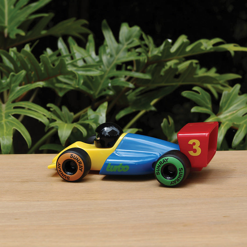Playforever Turbo Miami Race Car side view