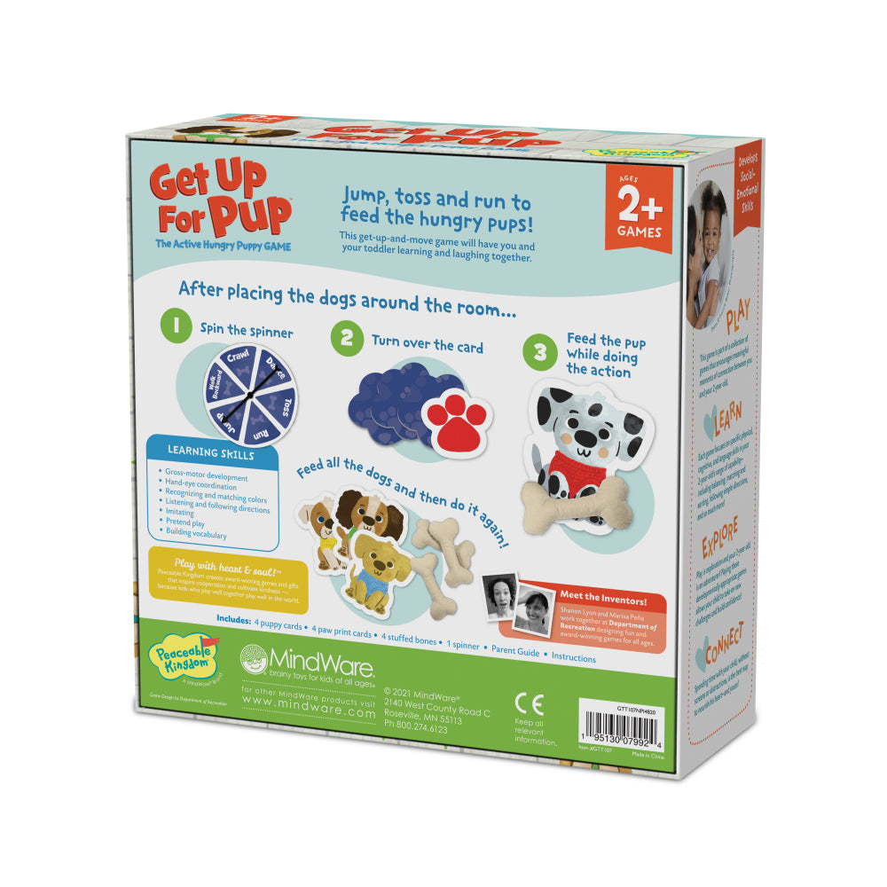 Peaceable Kingdom - Get Up for Pup