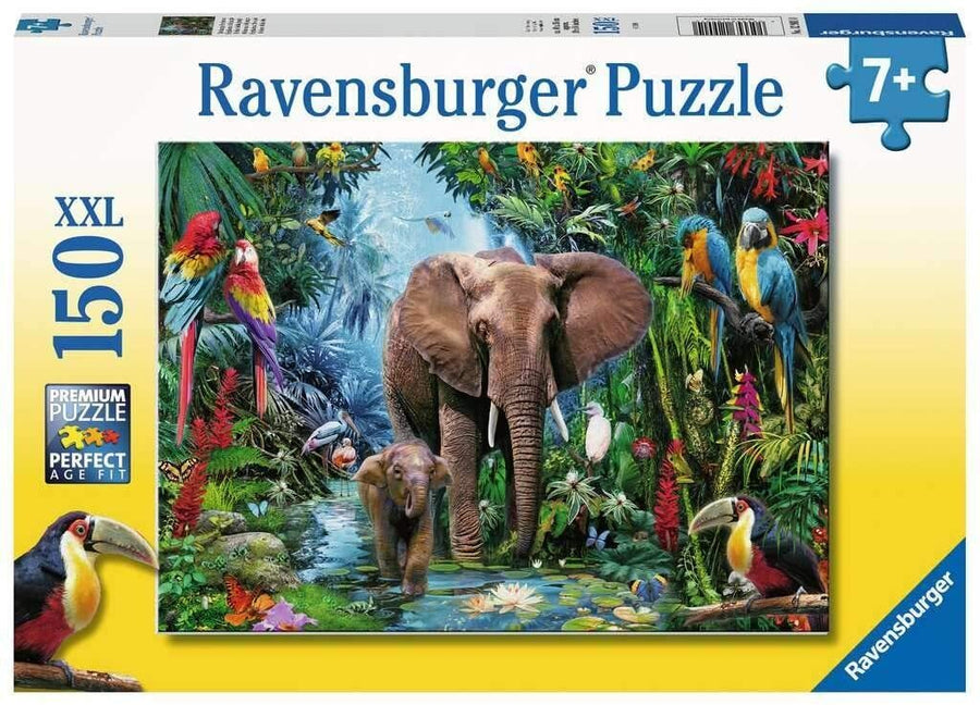 Ravensburger 150 Piece Puzzle  Elephants at the Oasis