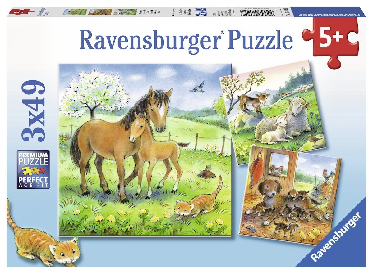 Ravensburger Cuddle Time Puzzles