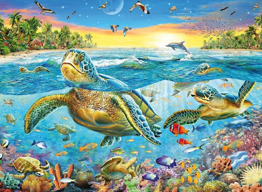 Ravensburger Swim with Sea Turtles puzzle