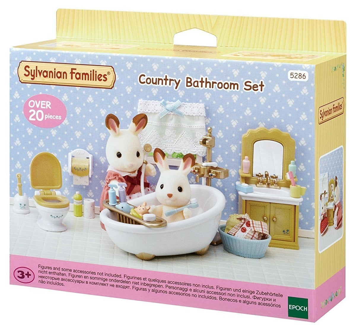 Sylvanian Families 5286 Country Bathroom Set box