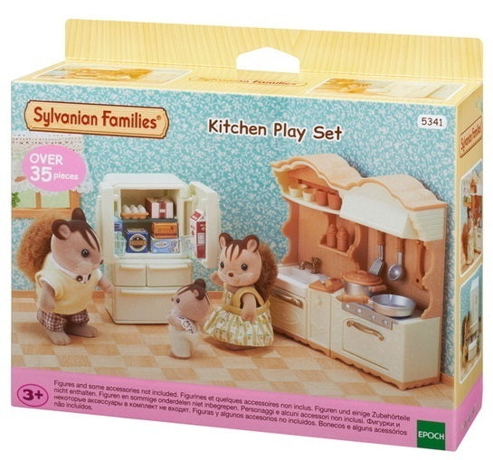 Sylvanian Families 5341 Kitchen Play Set in box