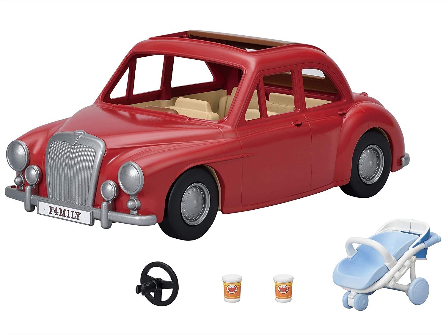 Sylvanian Families Cruising Car 5448 contents