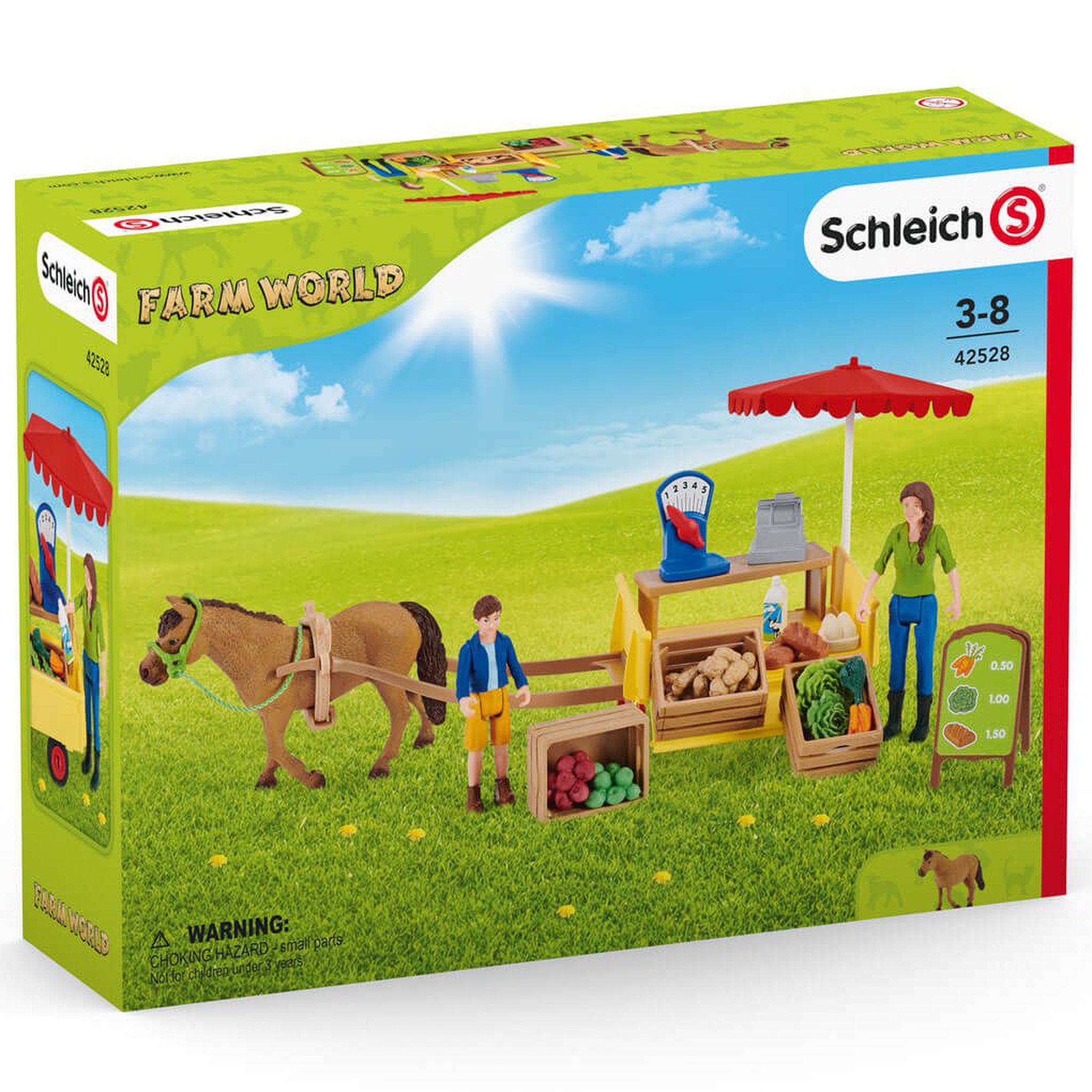 Schleich 42528 Mobile Farm Stand in box