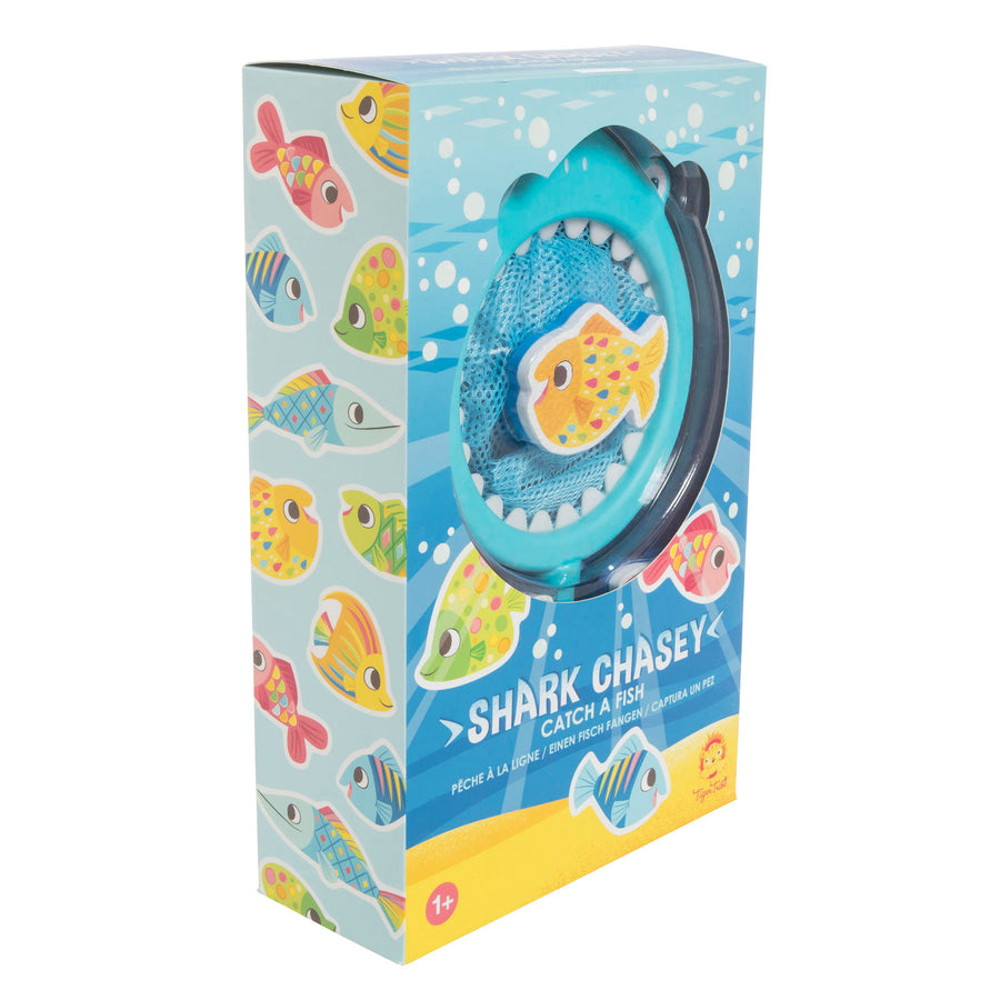 Tiger Tribe Bath Shark Chasey box