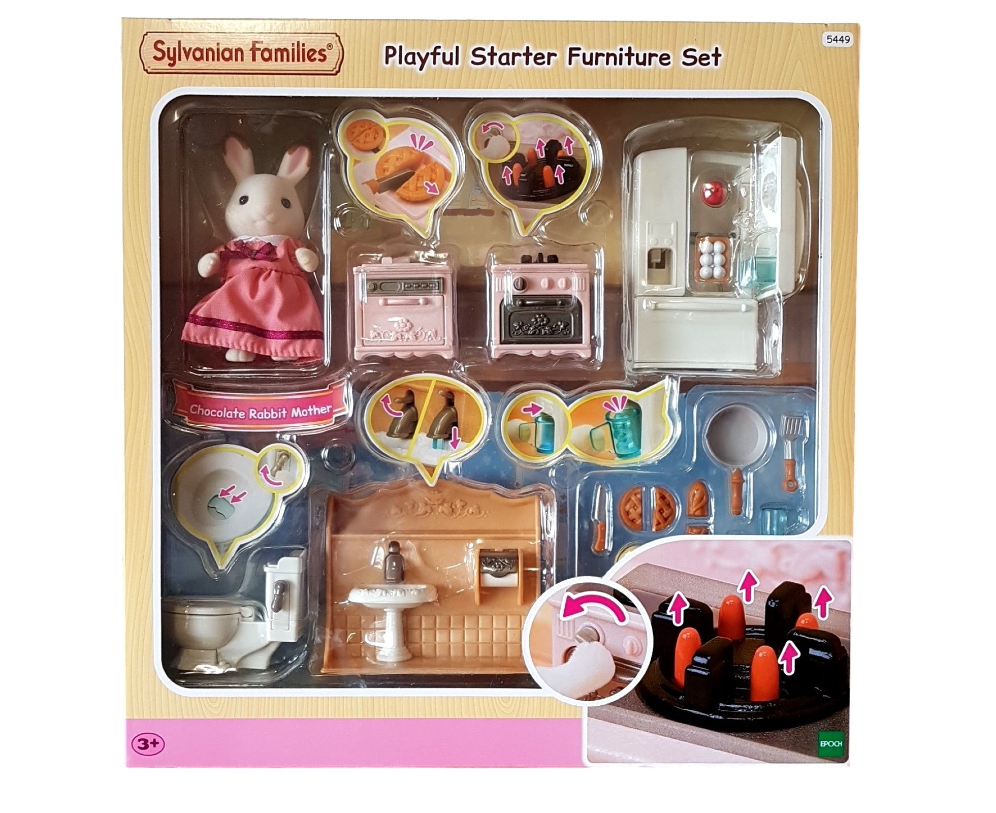 Sylvanian Families 5449 Playful Furniture Set Boxed set