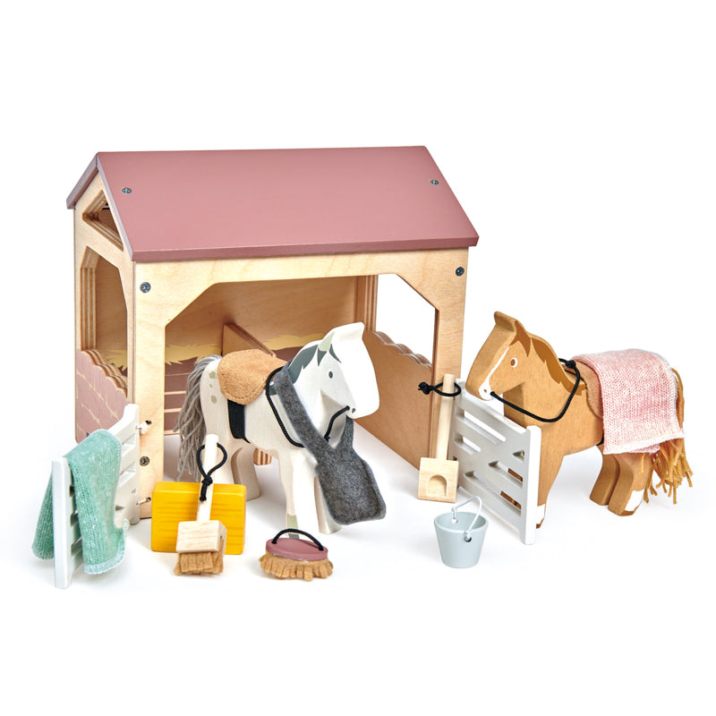 Tender Leaf Toys The Stables wooden toy