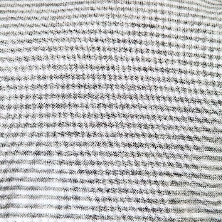 Toshi Flap Cap Baby Dove stripe