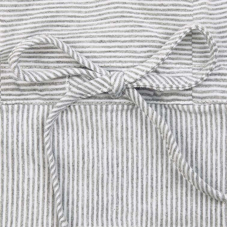 Toshi Flap Cap Baby Dove back tie