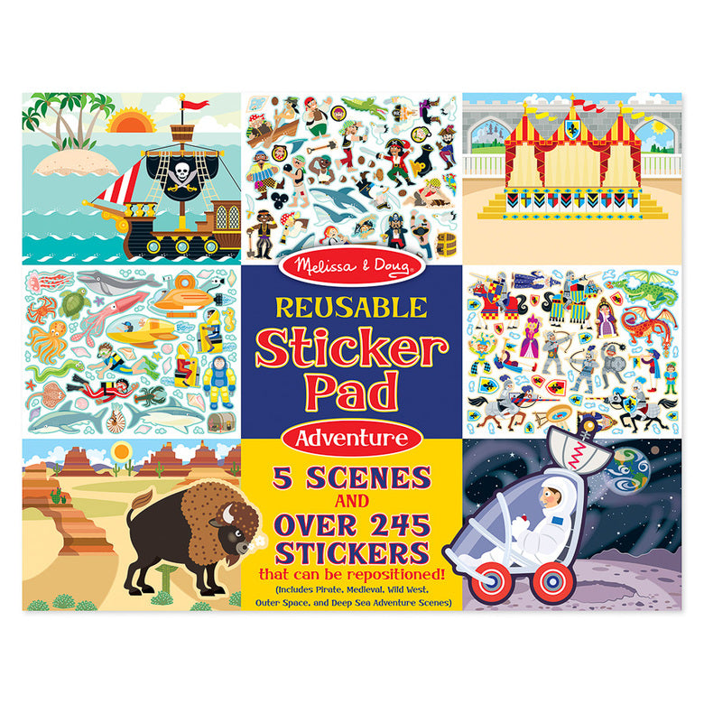 Melissa And Doug - Reusable Stickers Adventure