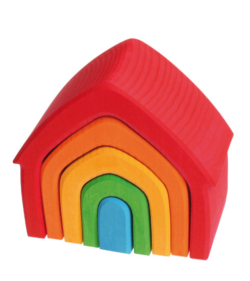 Grimms - Coloured Stacking House