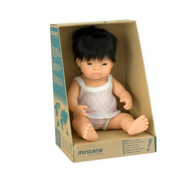 Miniland - Asian Boy Doll 38cm