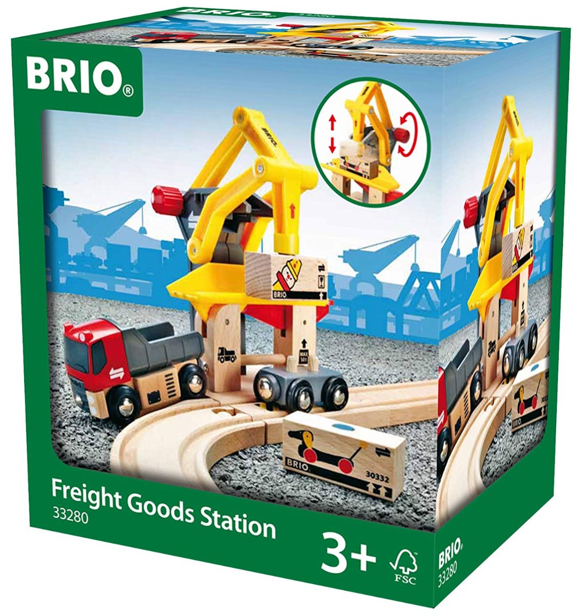 Brio 33280 - Freight Goods Station