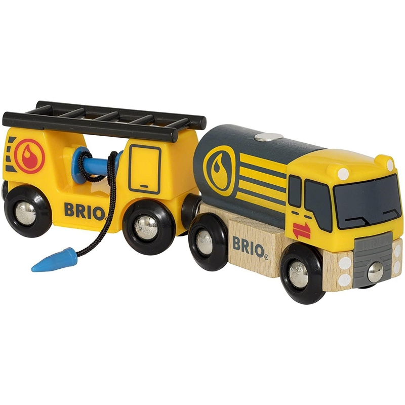 Brio 33907 - Tanker Truck with Wagon