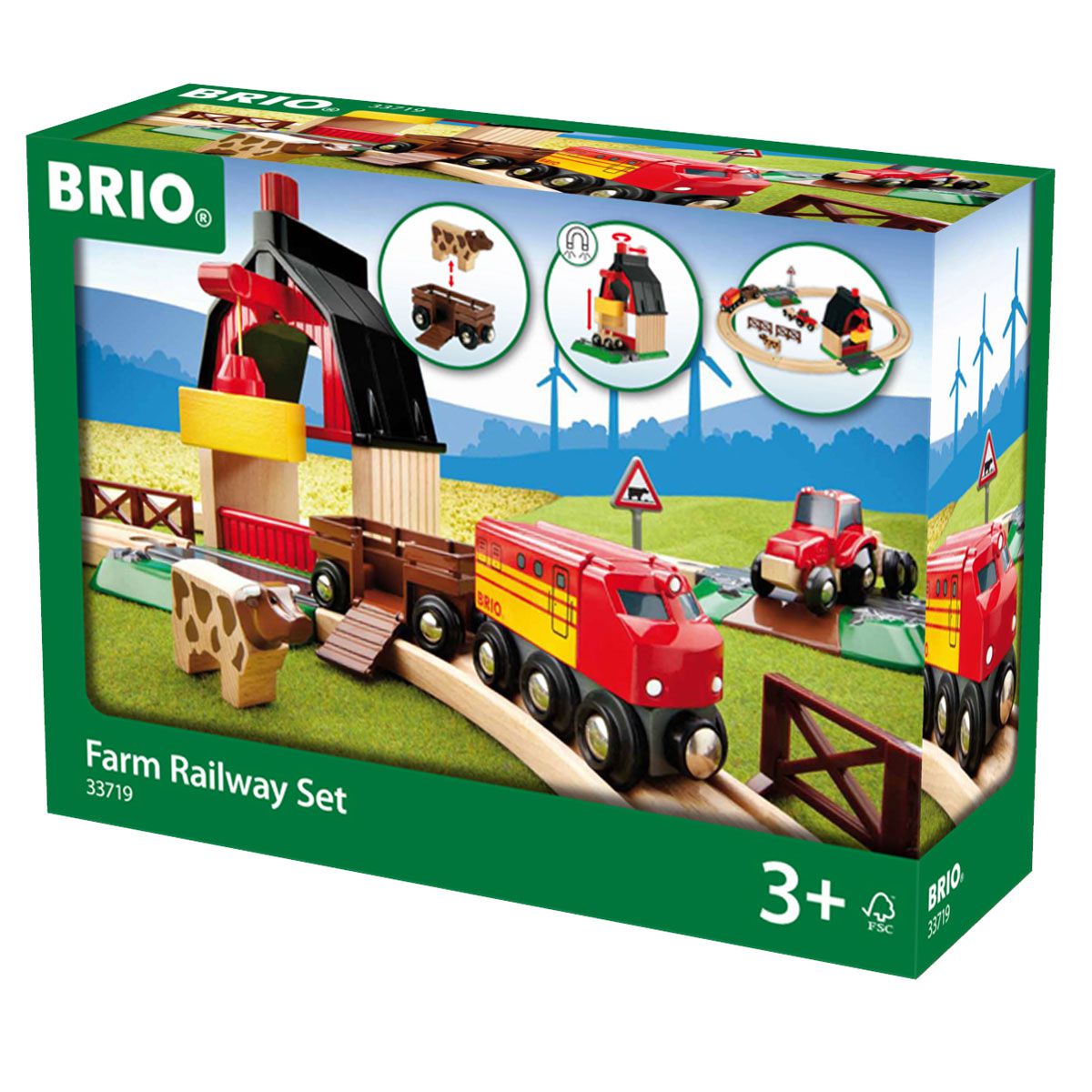 Brio 33719 - Farm Railway Set