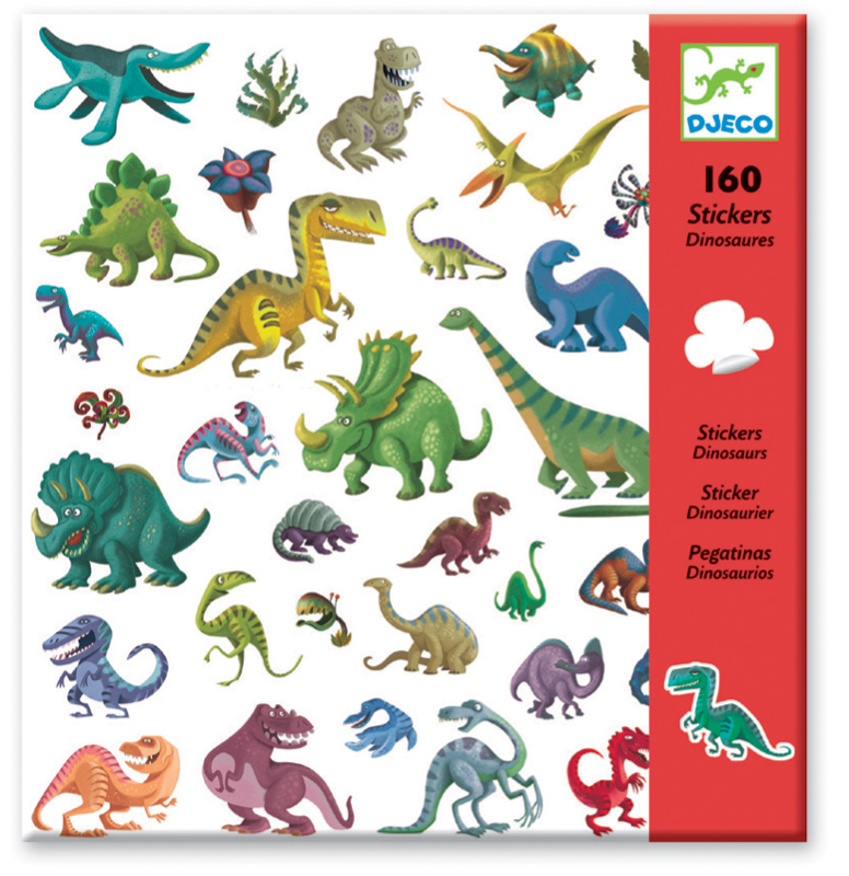 Djeco DJ8843 Dinosaur Stickers