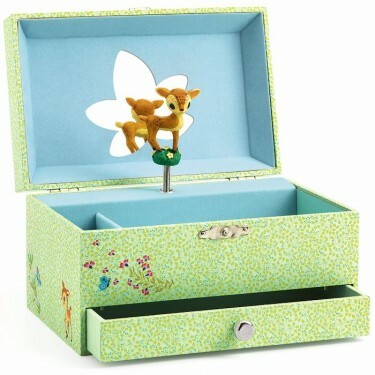 Djeco Fawns Song Musical Jewellery Box