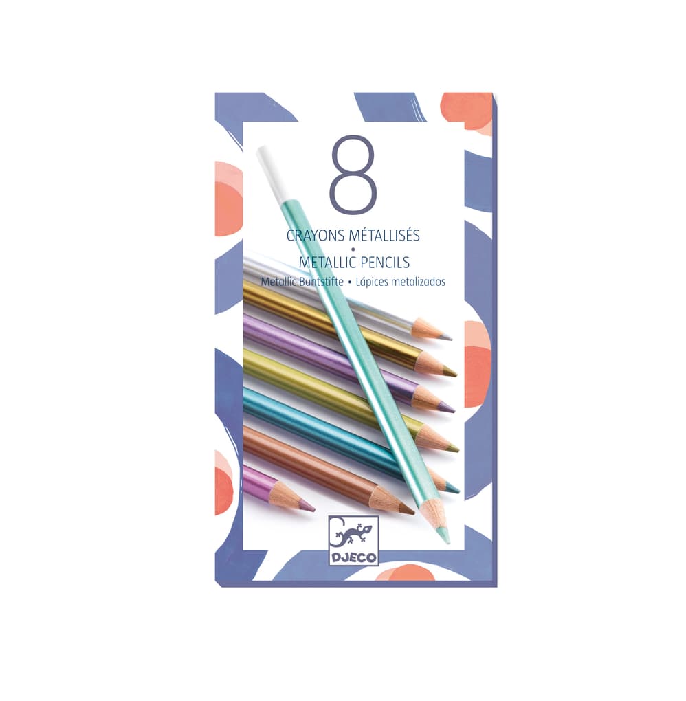 Djeco Metallic Pencils set of 8