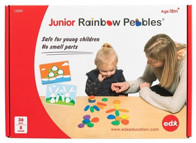 Junior Rainbow Pebbles in Box with Cards