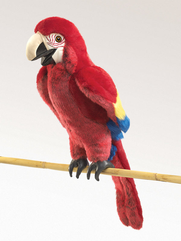 Folkmanis - Scarlet Macaw Puppet