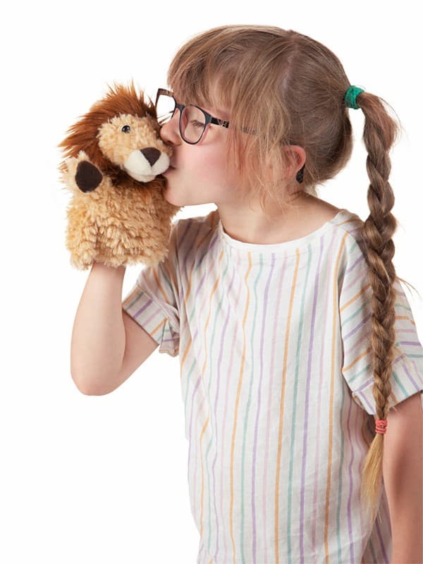 Folkmanis Little Lion Puppet