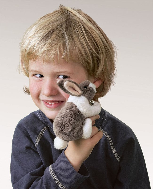 Folkmanis Bunny Finger Puppet at Little Sprout Toys