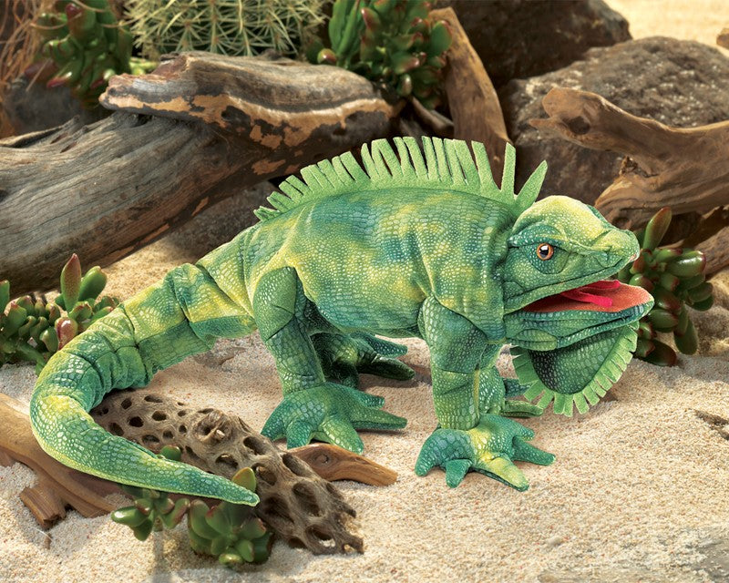 Folkmanis - Iguana Puppet