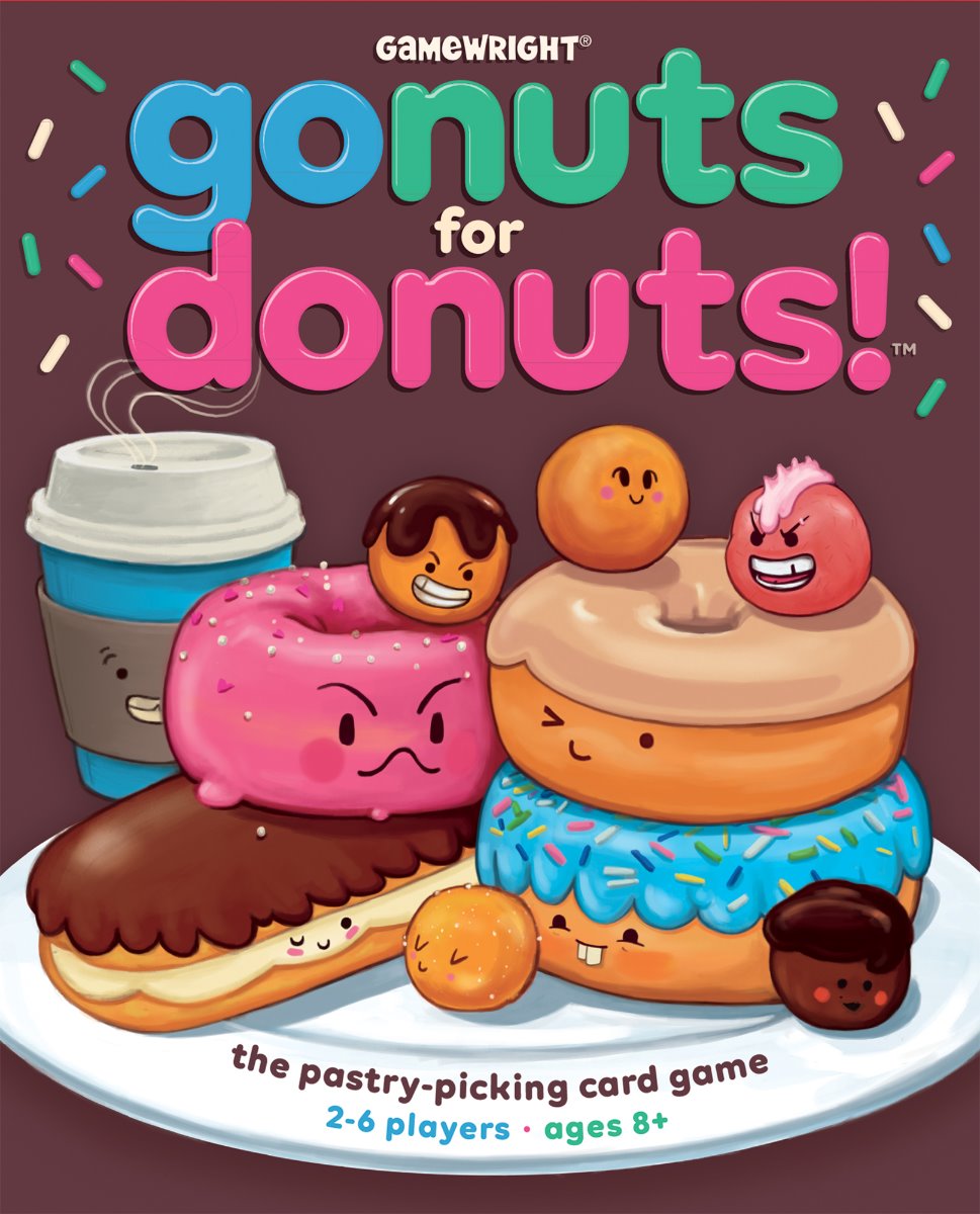Gamewright - Go Nuts For Donuts Card Game