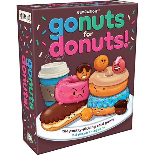 Gamewright - Go Nuts For Donuts Card Game