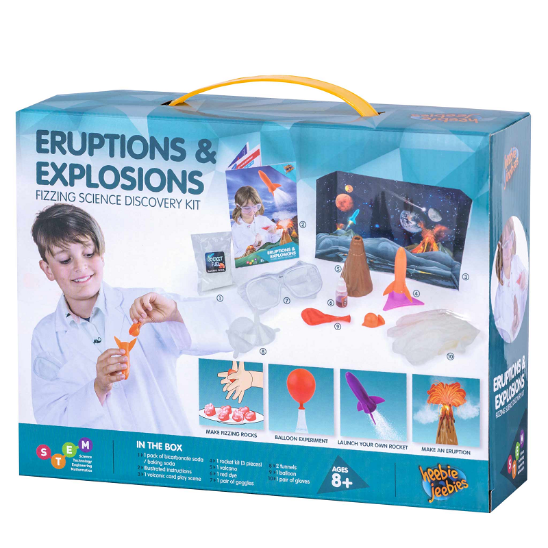 Heebie Jeebies STEM Eruptions and Explosions Set