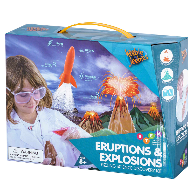 Heebie Jeebies Eruptions & Explosions STEM Kit