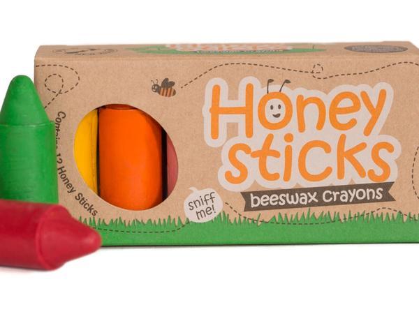 Honey Sticks Beeswax Crayons - Originals (pack of 12)