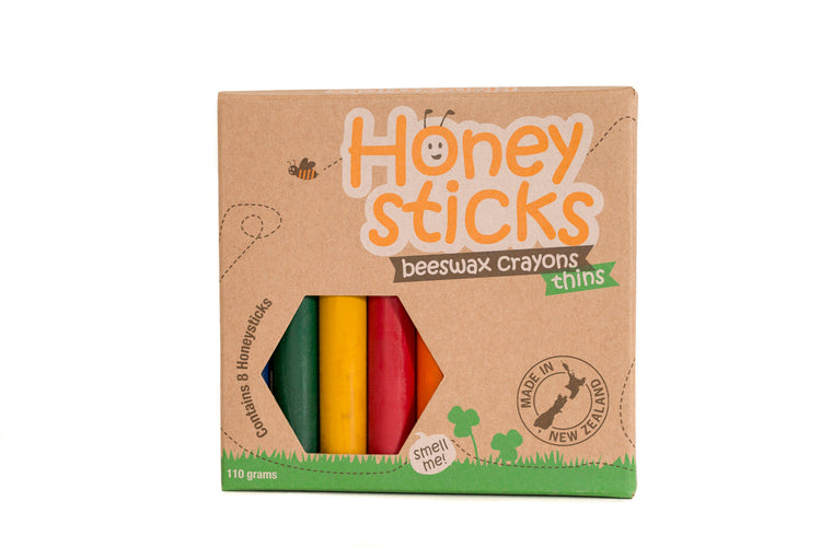 Honeysticks - Beeswax Crayons Thins