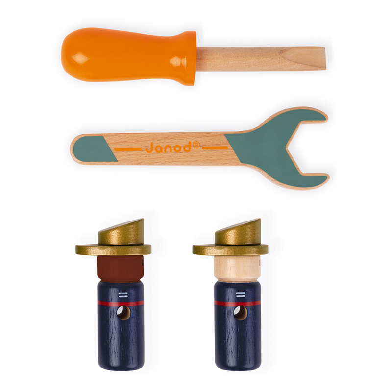 Janod DIY BricoKids spanner and screwdriver