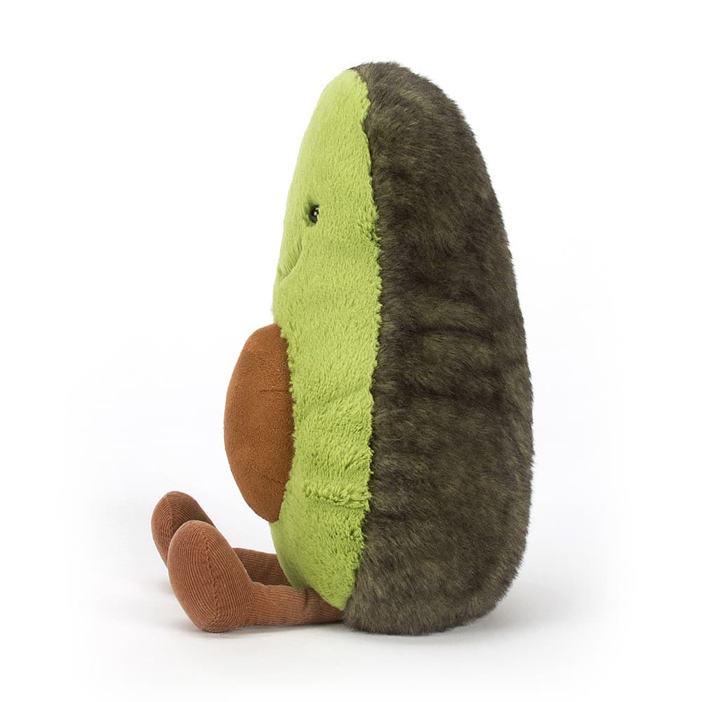 Jellycat Amuseable Avocado - side view
