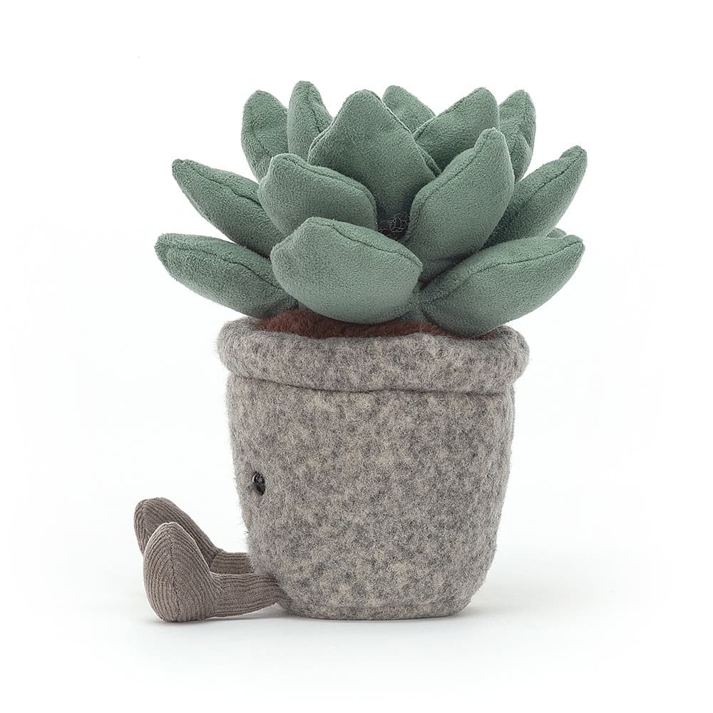 Jellycat Silly Succulent Azulita - side view