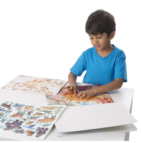 Melissa And Doug - Reusable Sticker Pad Jungle And Savanna