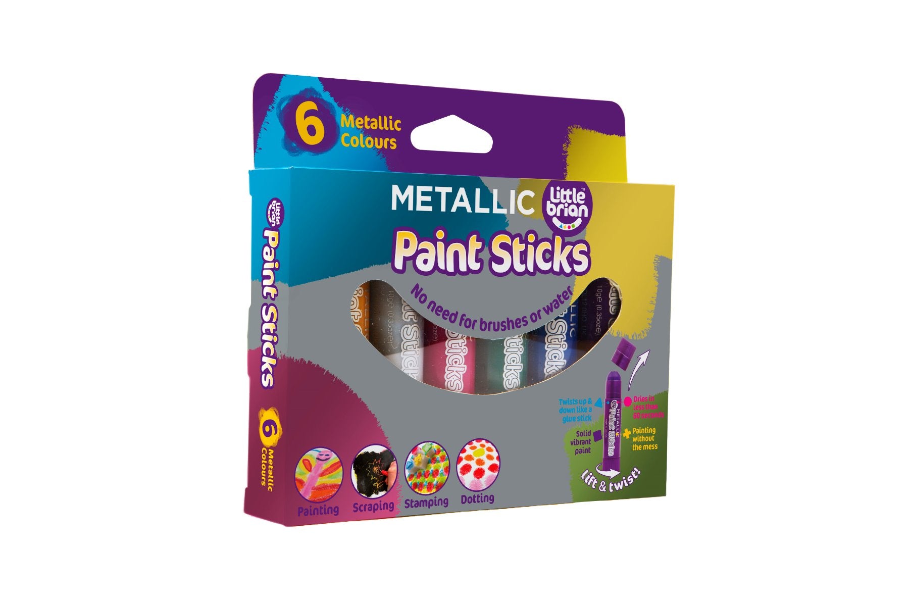 Little Brian - Paint Sticks Metallic 6