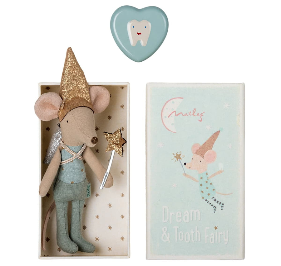 Maileg Tooth Fairy Blue in Box