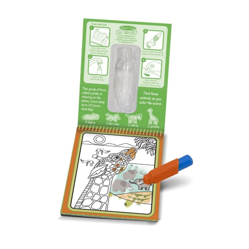 Melissa And Doug - On The Go Water Wow Safari
