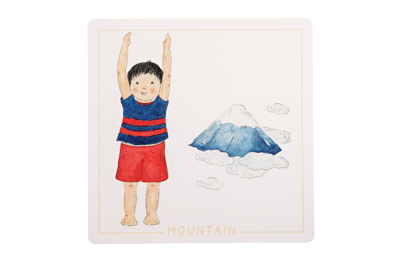 Mindful & Co Kids Yoga Flash Cards detailed