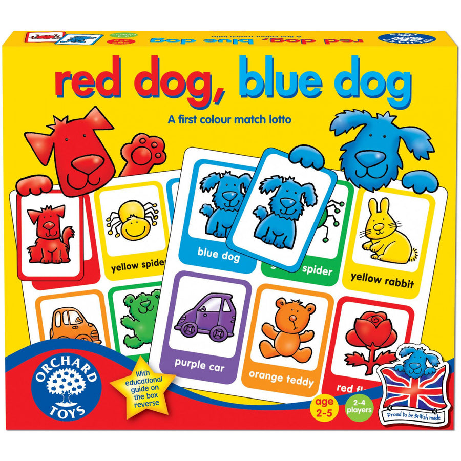 Orchard Toys - Red Dog Blue Dog Lotto Game