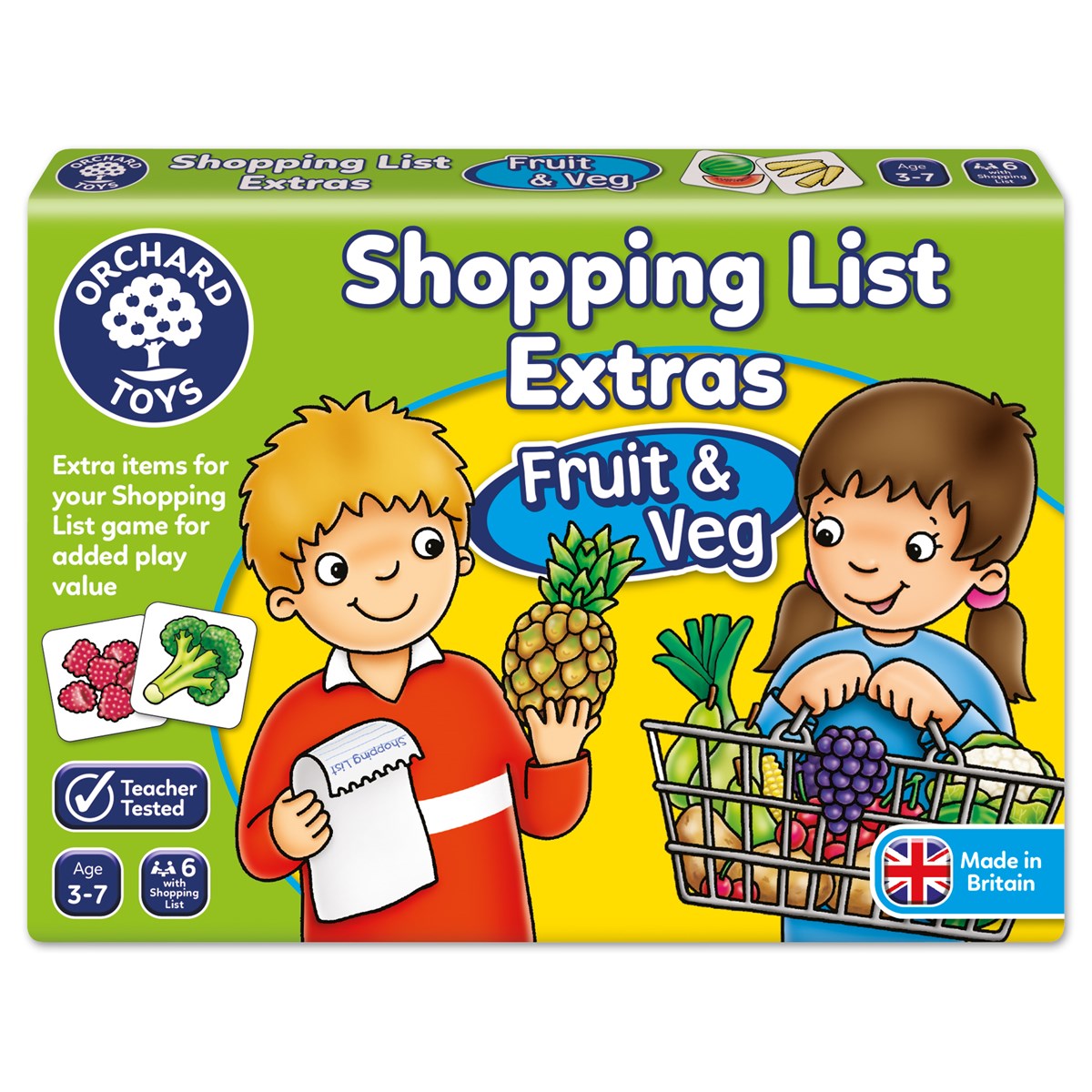 Orchard Toys - Shopping List Booster Fruit And Veg