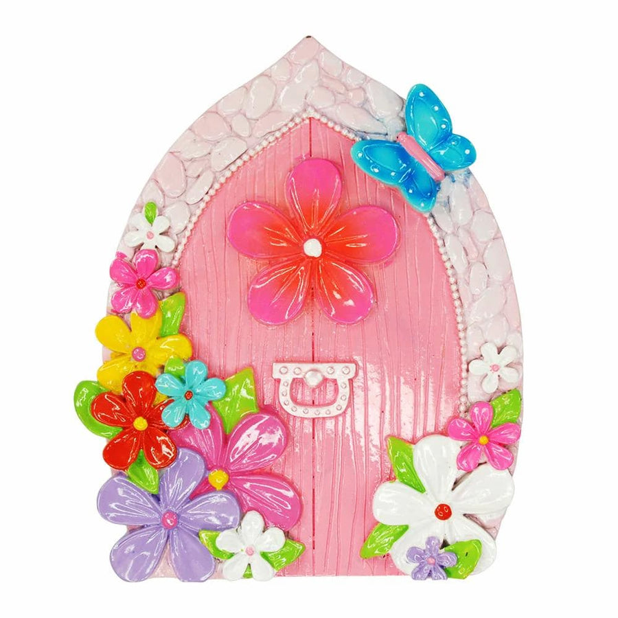 Pink Poppy - Floral Fairy Door
