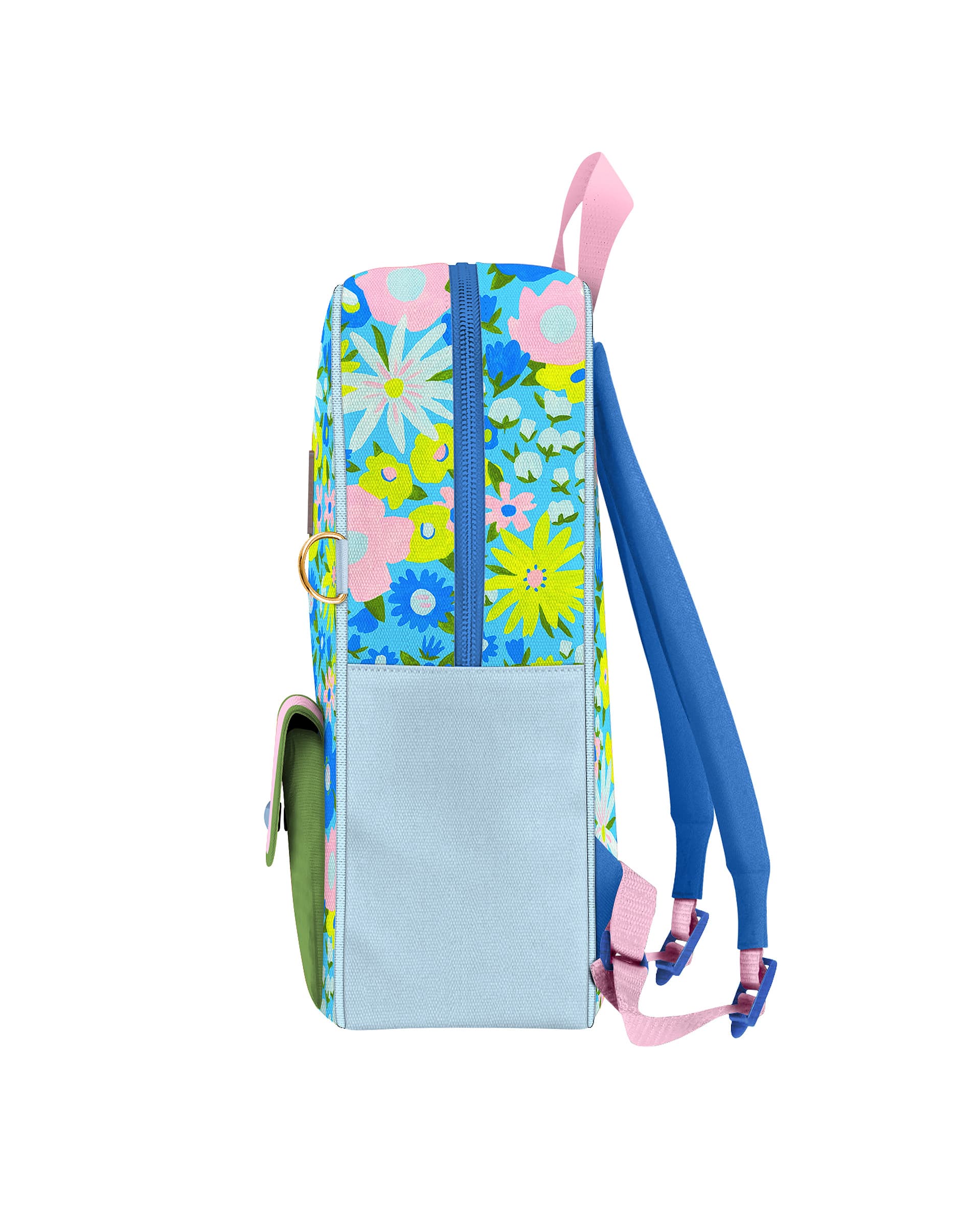 The Somewhere Co - Posy Skies Adventure Backpack - side view