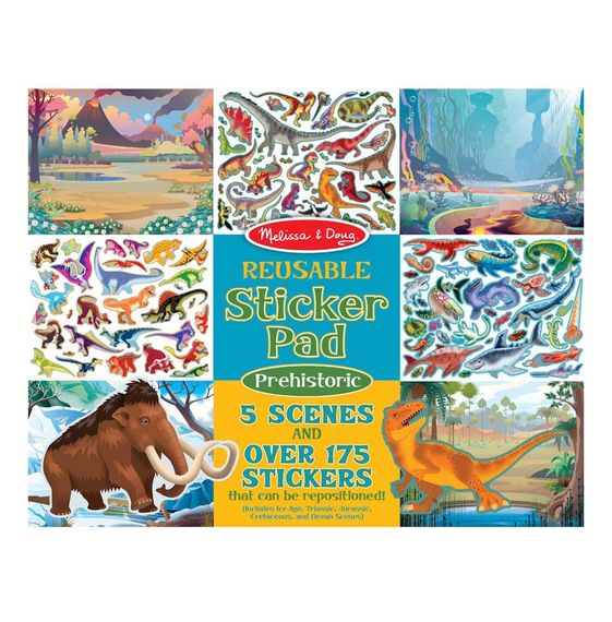 Melissa And Doug - Reusable Prehistoric Stickers